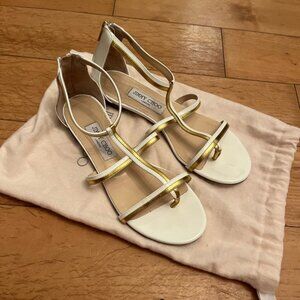 JIMMY CHOOSE Tabitha gladiator sandal - size 38.5